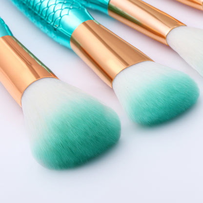 Mermaid Magic 11-Piece Cosmetic Brush Kit